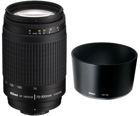 объектива Nikon 70-300mm f/4-5.6G Zoom-Nikkor