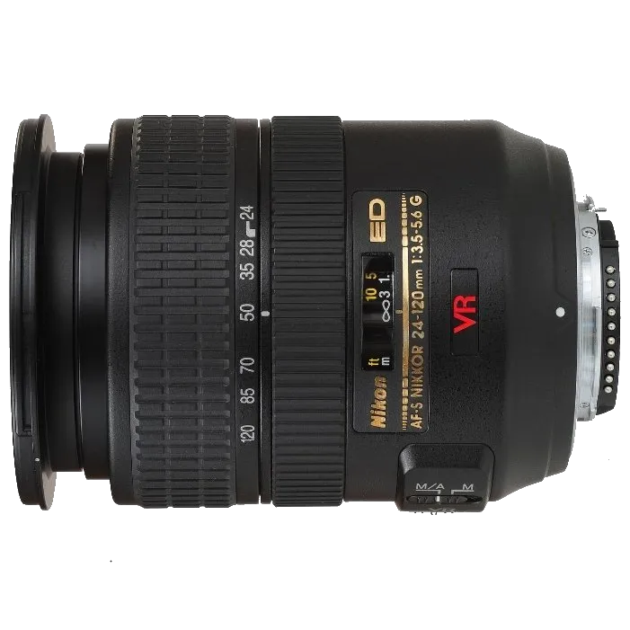 объектива Nikon 24-120mm f/3.5-5.6G ED-IF AF-S VR Zoom-Nikkor