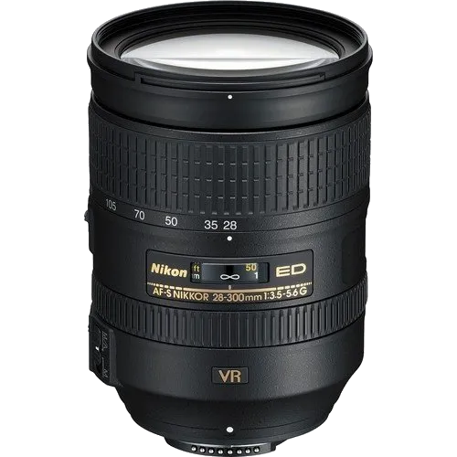 объектива Nikon 28-300mm f/3.5-5.6G ED VR AF-S Nikkor
