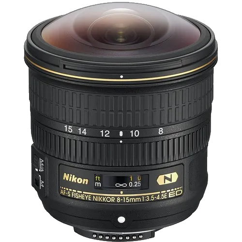 8-15mm f/3.5-4.5E ED AF-S Fisheye Nikkor